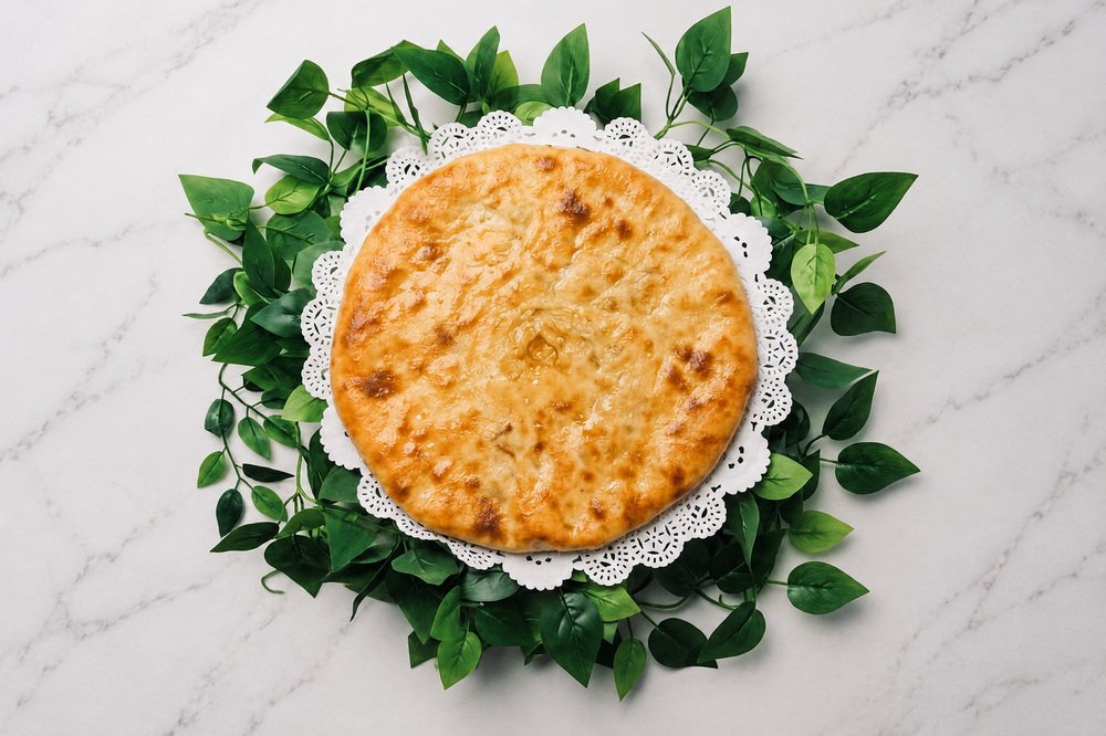 Осетинский пирог с капустой Кабускаджын, 1 шт.
