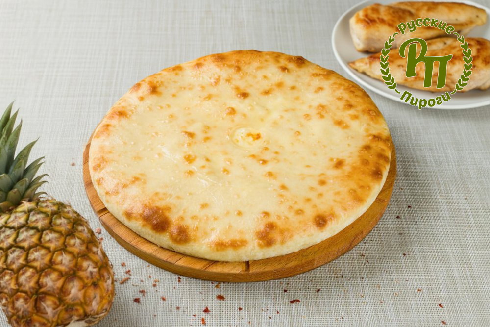 Осетинский пирог с курицей и ананасом