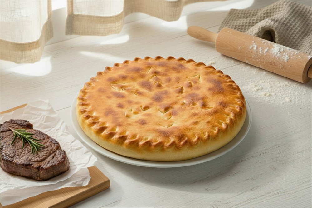 Осетинский пирог с мясом