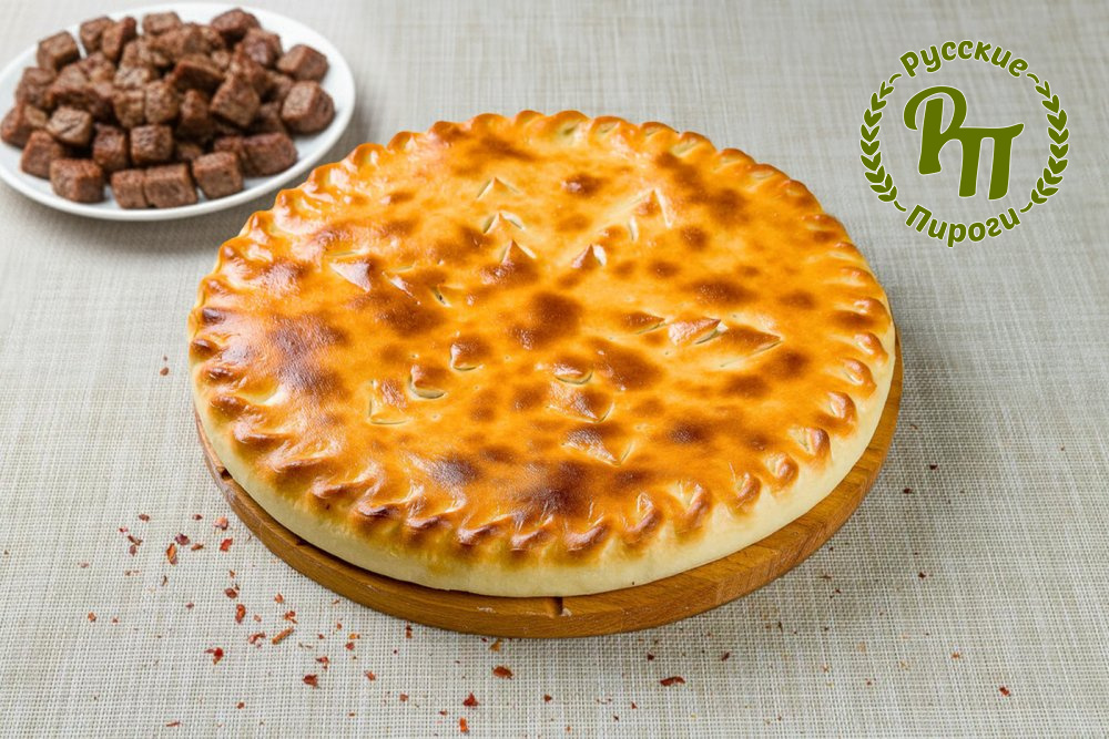 Осетинский пирог с рубленым мясом (Фыдджын)