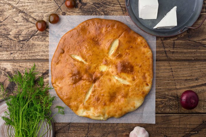 Осетинский пирог с сыром