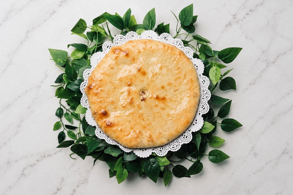 Осетинский пирог с сыром Уалибах, 1 шт.