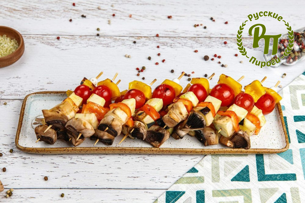 Овощи гриль на шпажке 10 шт