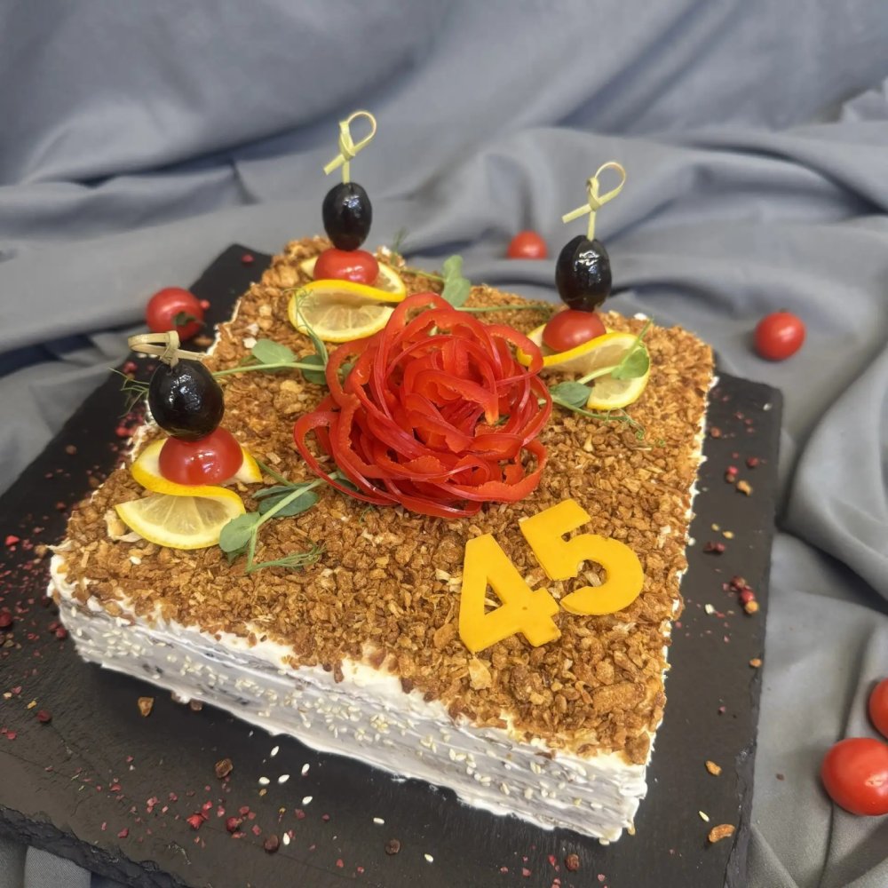 Печеночный торт с Черносливом