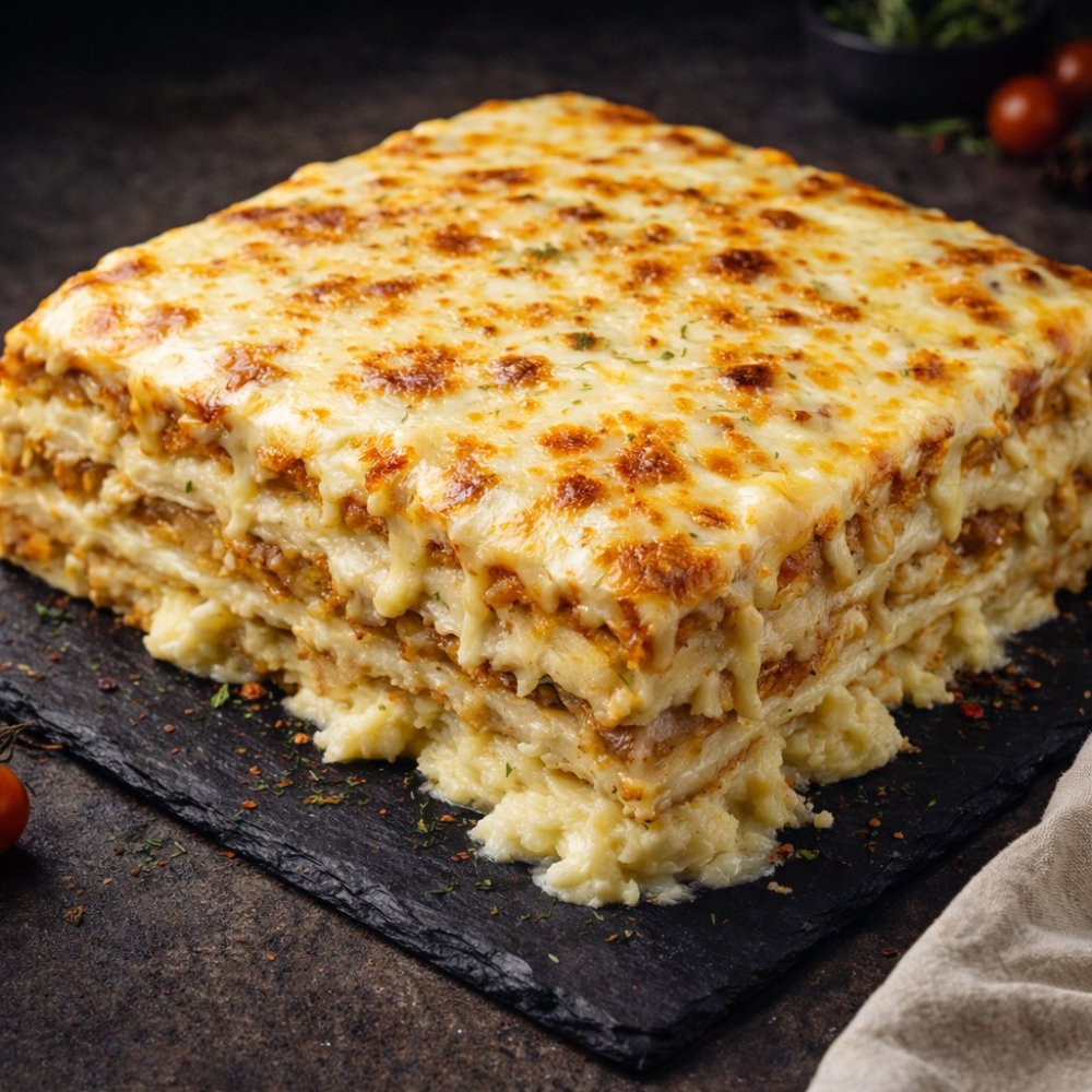 Пицца-пирог «Бульбанара»