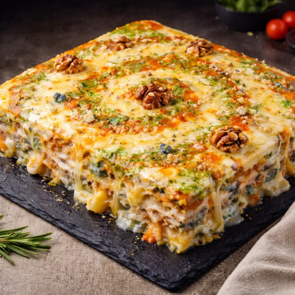 Пицца-пирог «Пять благородных сыров»