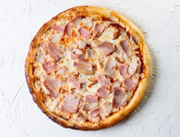 Пицца "Ветчина и грибы" 40 см