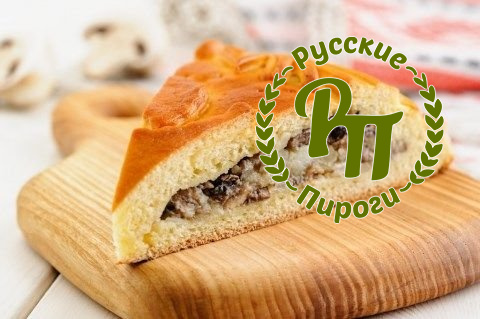 Пирог постный с картофелем и грибами