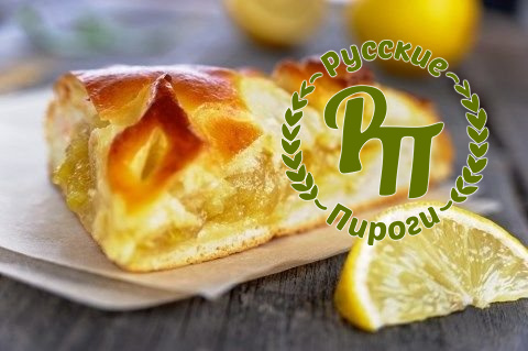 Пирог постный с лимоном и медом