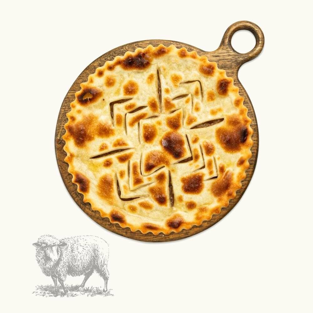 Пирог с бараниной