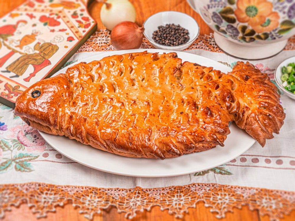 Пирог с горбушей