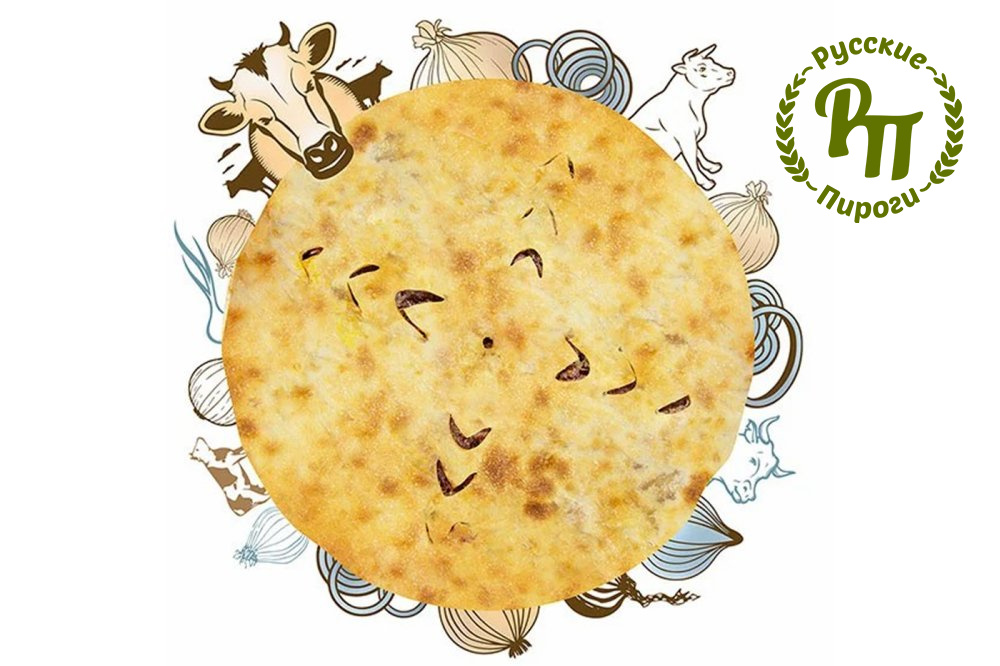 Пирог с говяжьим фаршем