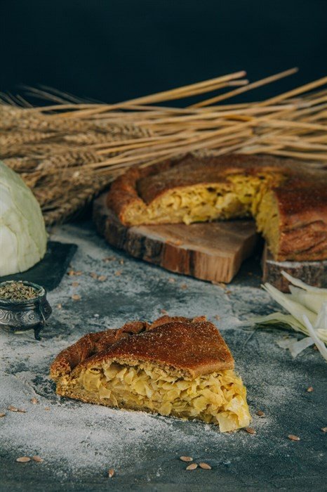 Пирог с капустой