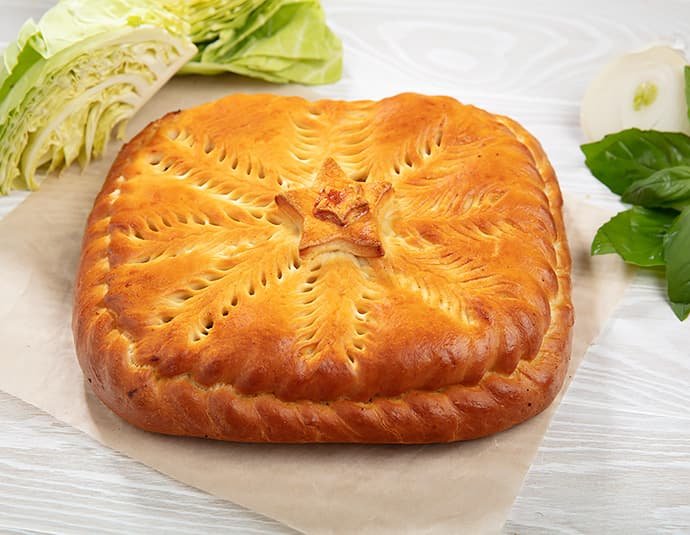 Пирог с капустой