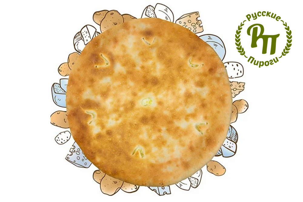 Пирог с картофелем