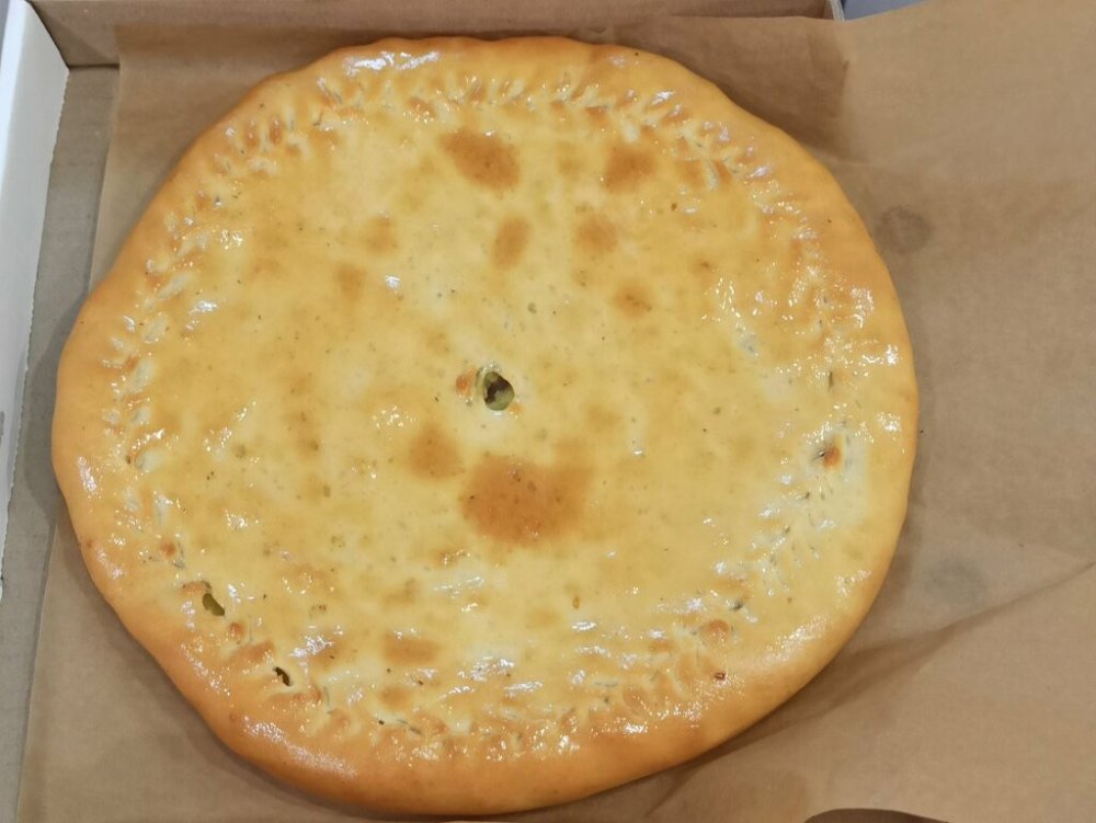 Пирог с картофелем и грибами