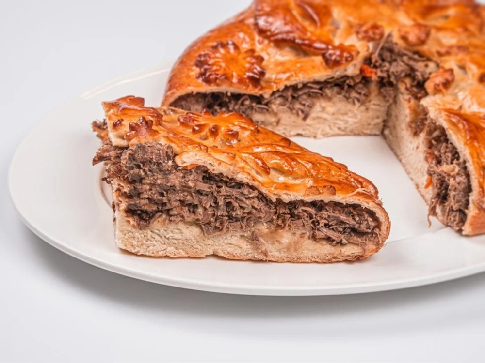 Пирог с рубленой говядиной