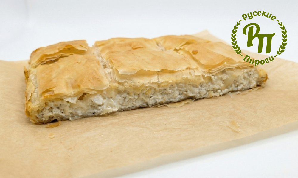 Пирог с сыром и фетой