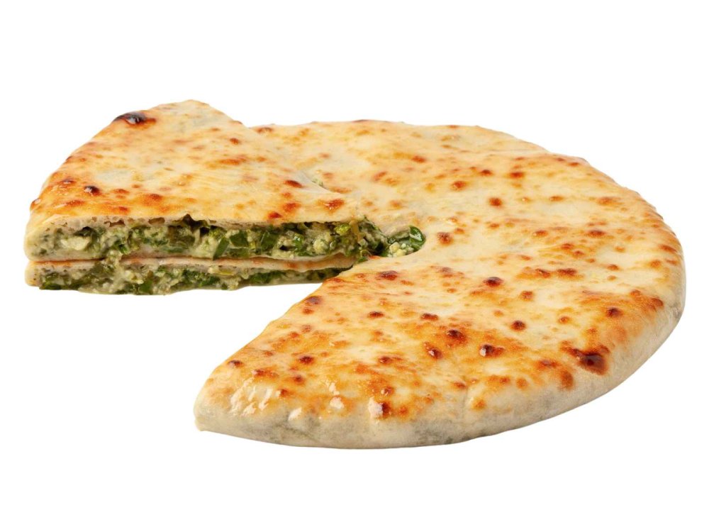 Пирог с сыром и шпинатом