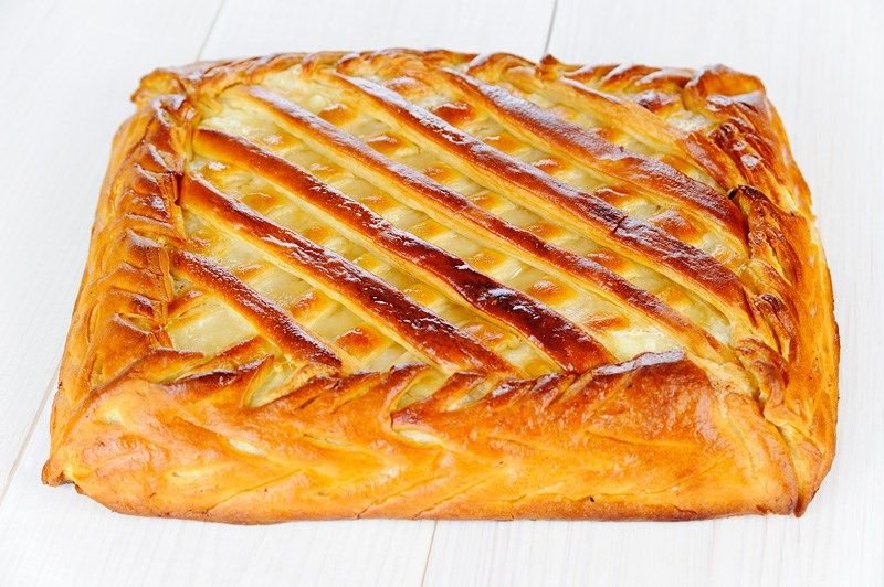 Пирог с творогом