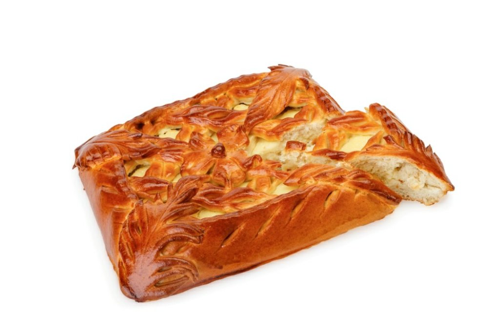 Пирог с творогом