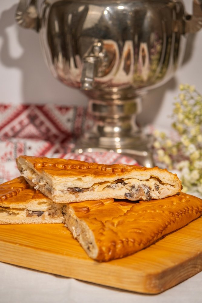 Пирог с жульеном