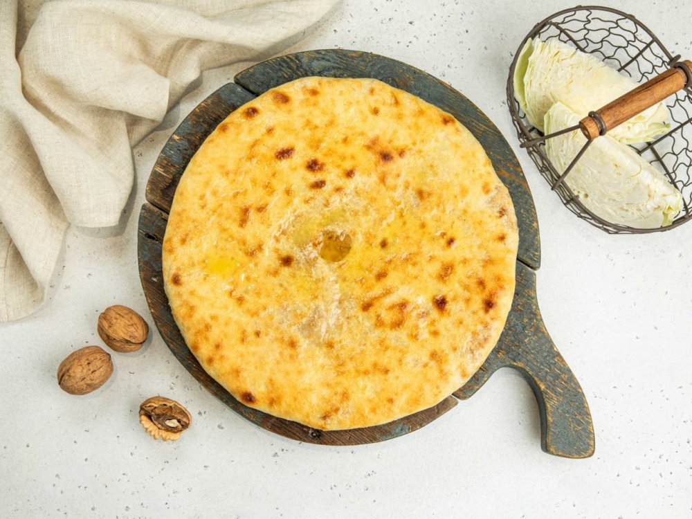 Пирог сытный с говядиной и картошкой