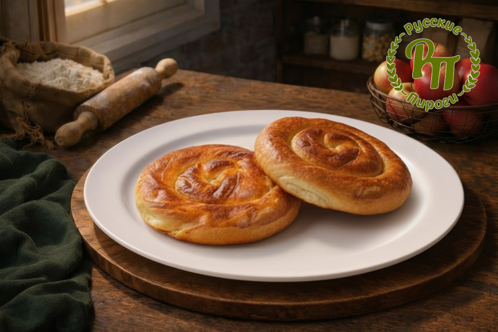 Пироги Молдавские с яблоком 2 шт