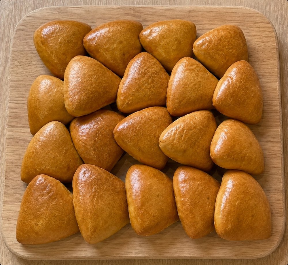Пирожки с яблоком, 20 шт.