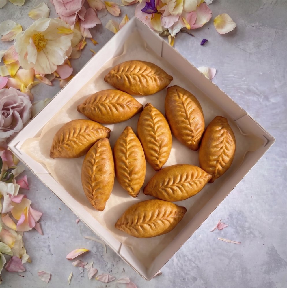 Пирожки с капустой, 10 шт.