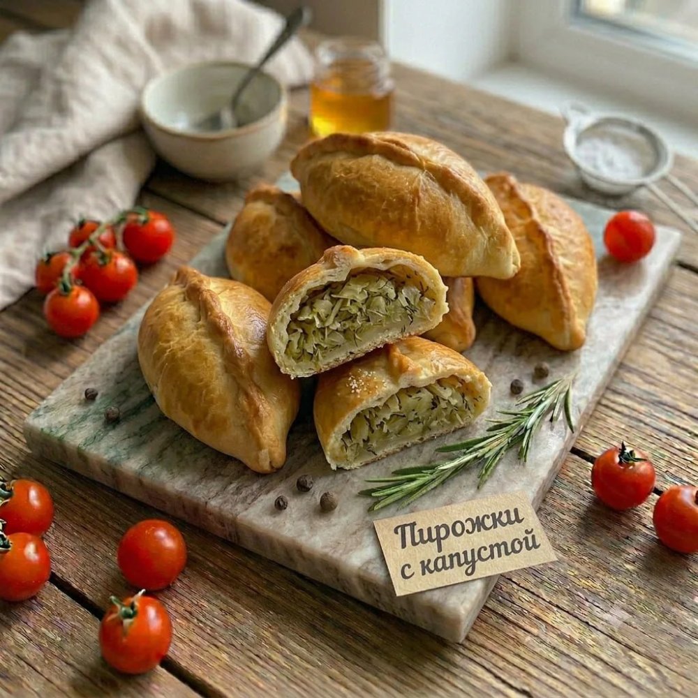 Пирожки с капустой 550г