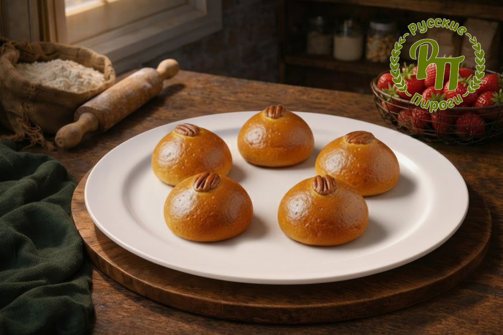 Пирожки с клубникой 5 шт