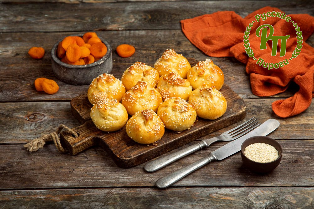 Пирожки с курагой 400гр 