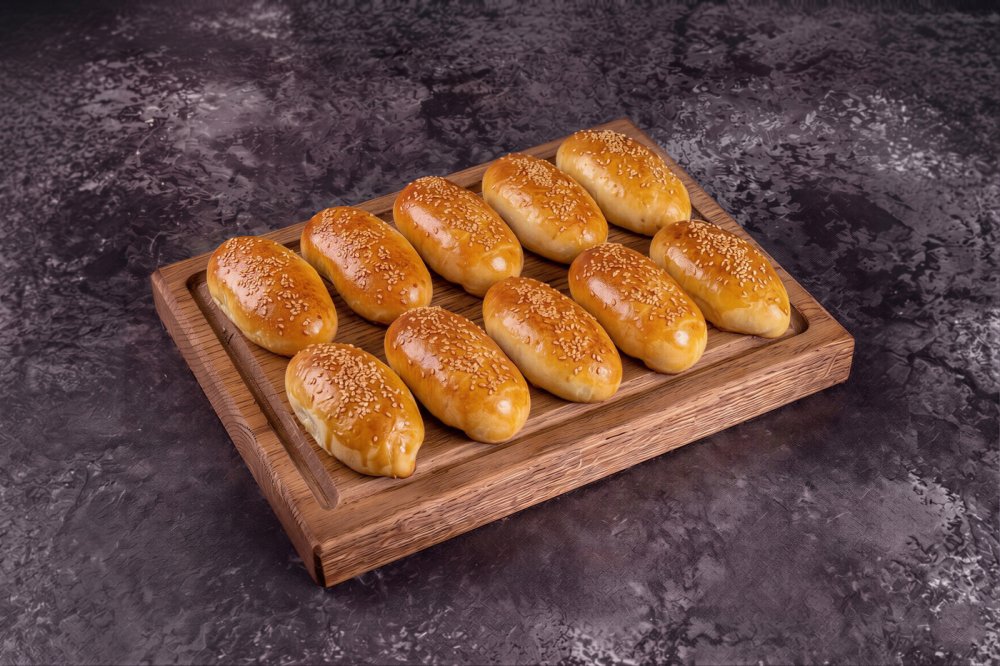 Пирожки с курицей 10 шт