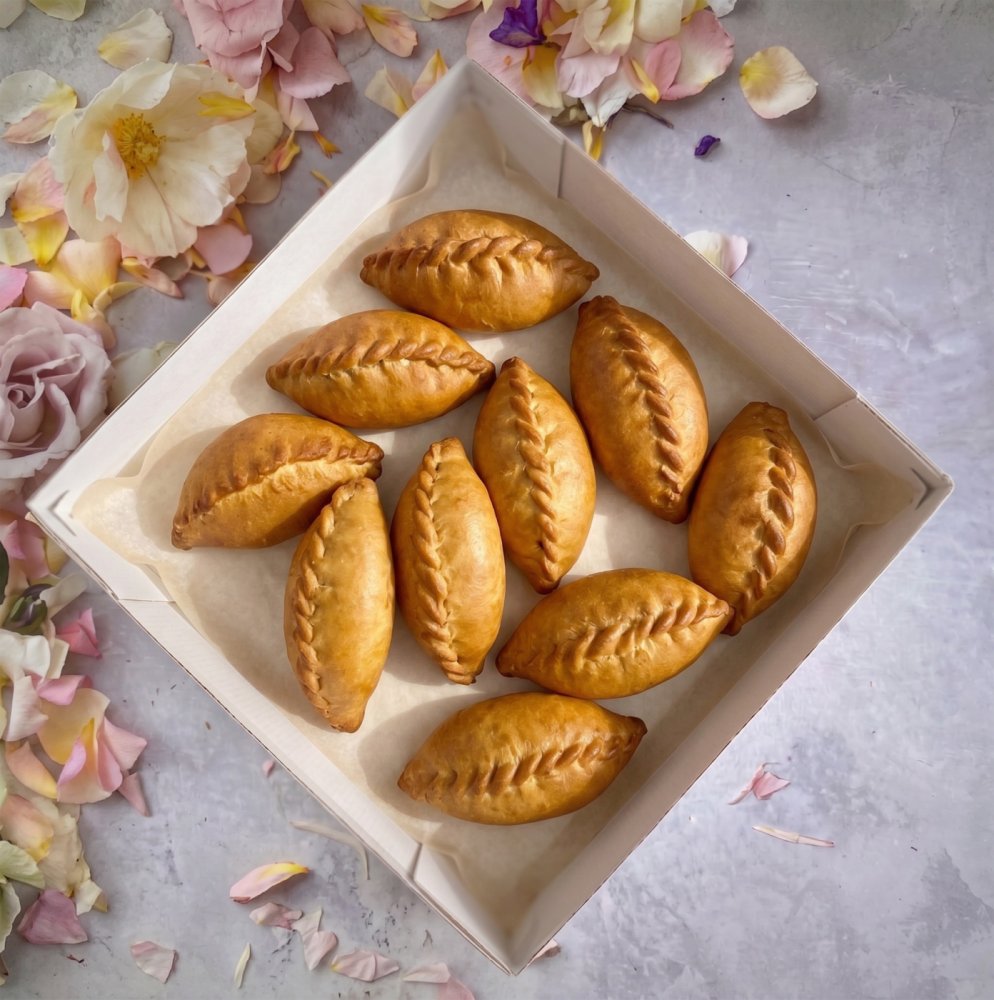 Пирожки с мясом, 10 шт.