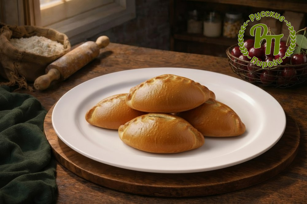 Пирожки с вишней 5 шт