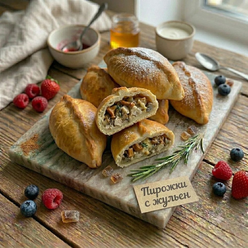 Пирожки с жульен 550г