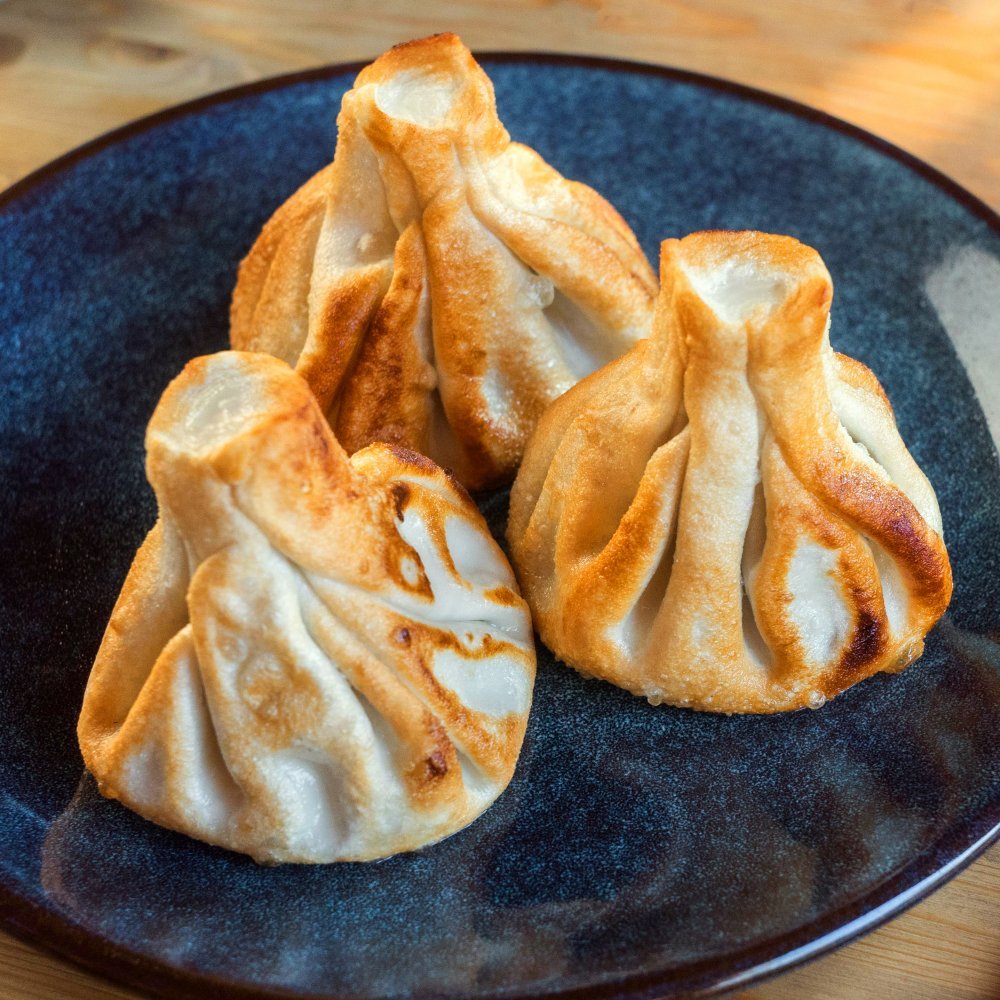 Поджарка хинкали