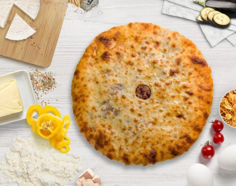 Постный осетинский пирог с Овощами