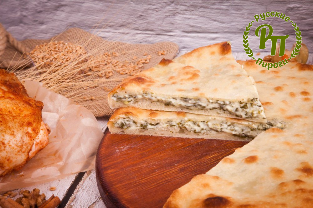 Постный пирог с капустой и орехами