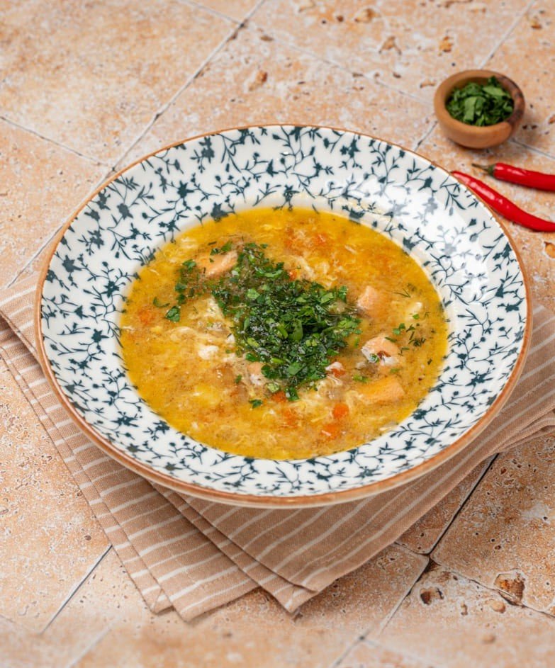 Рыбный суп по-грузински