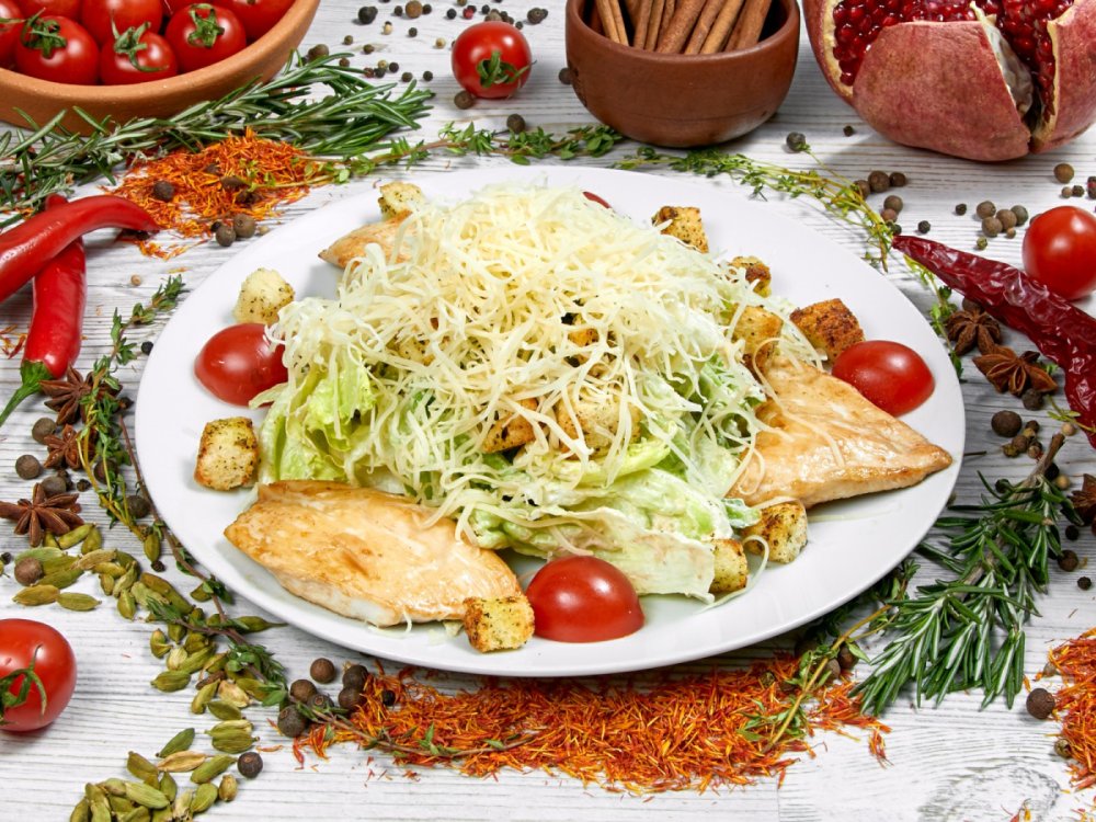 Салат «Цезарь»