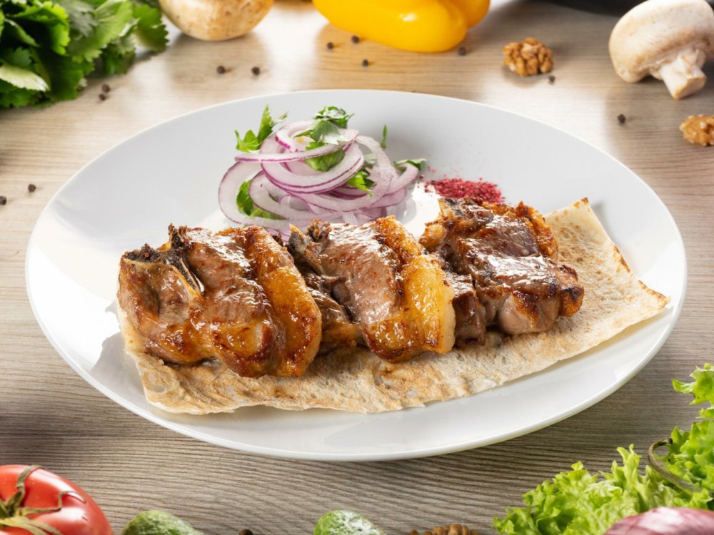 Шашлык из баранины «Яблочко»