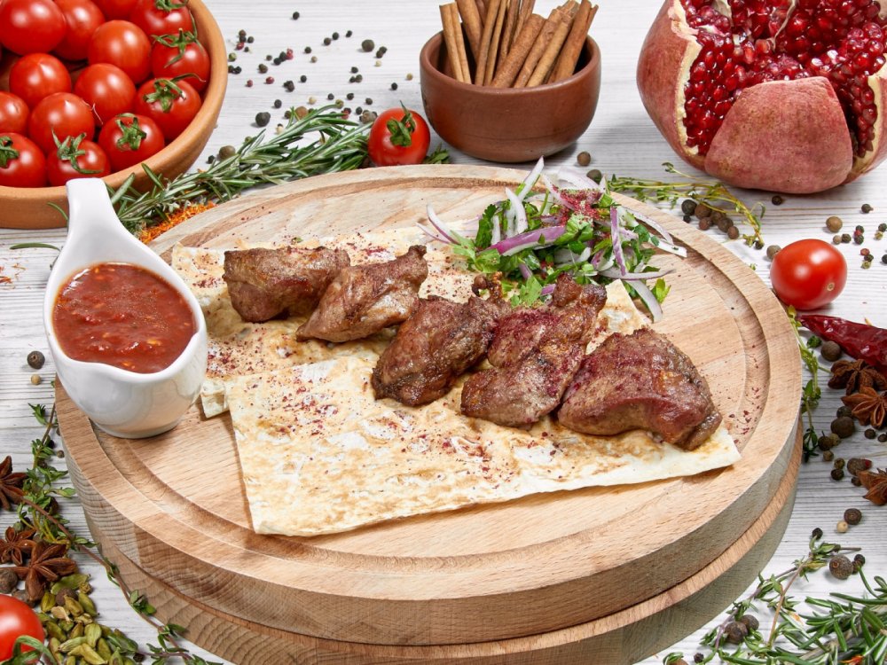 Шашлык из свиной шейки