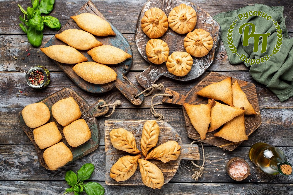 СЕТ "Богатырский" на 6-9 персон, 50 ржаных пирожков
