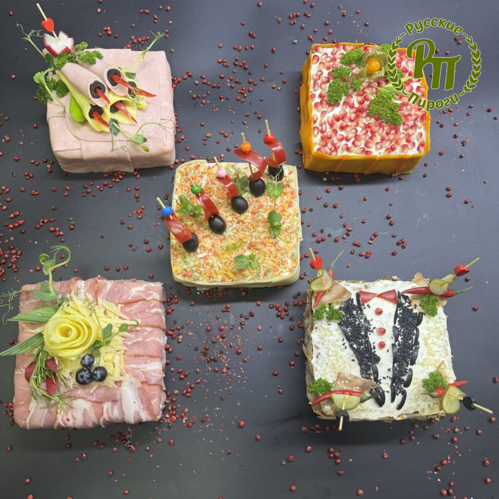 Скандинавское ассорти (5 бенто)