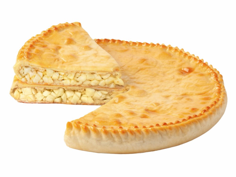 Сладкий пирог с яблоками и корицей