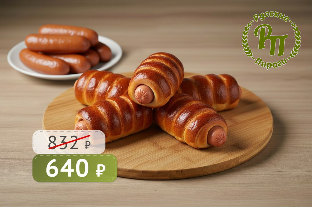 Сосиски в тесте "Халяль"