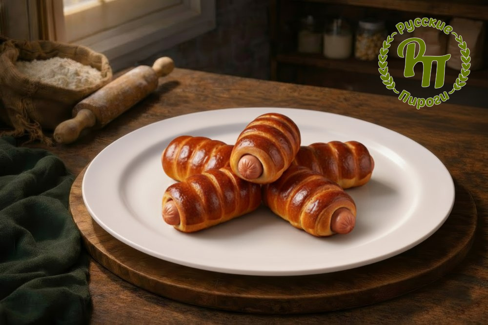 Сосиски в тесте "Халяль" 5 шт