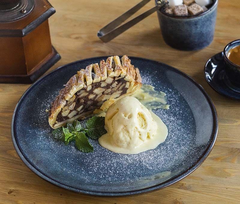 Штрудель яблочный